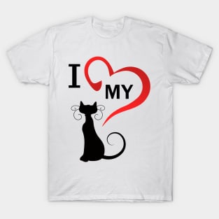 I love my cat T-Shirt